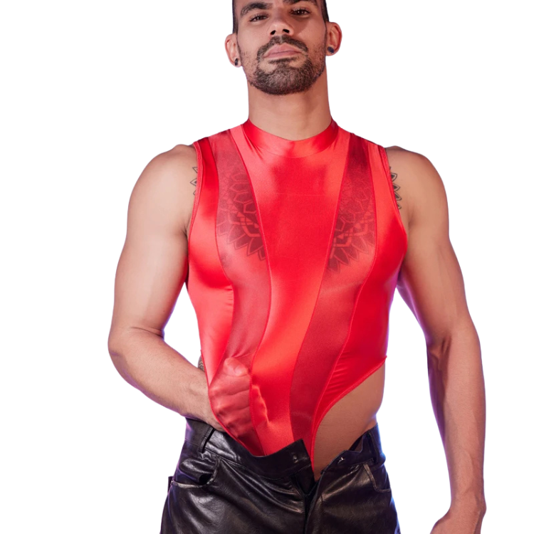 Transparent Tease Mesh Bodysuit
