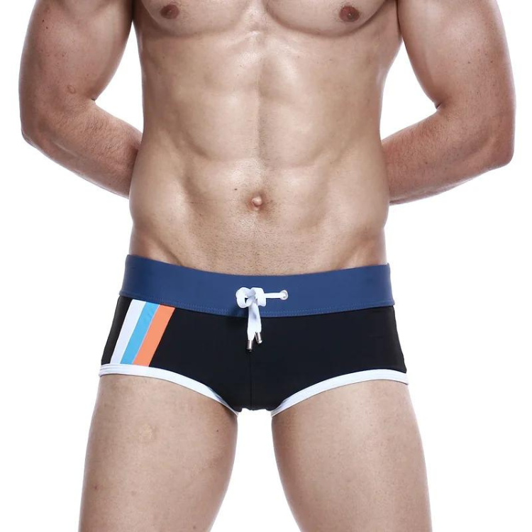 Triple Stripe Square Cut Swimwear