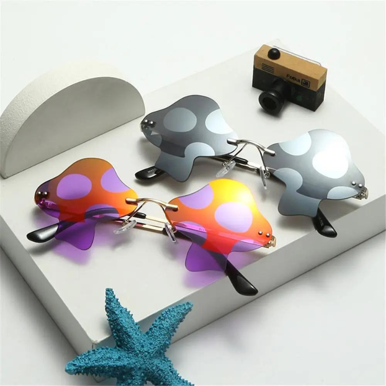 Trippy Mushroom Sunglasses