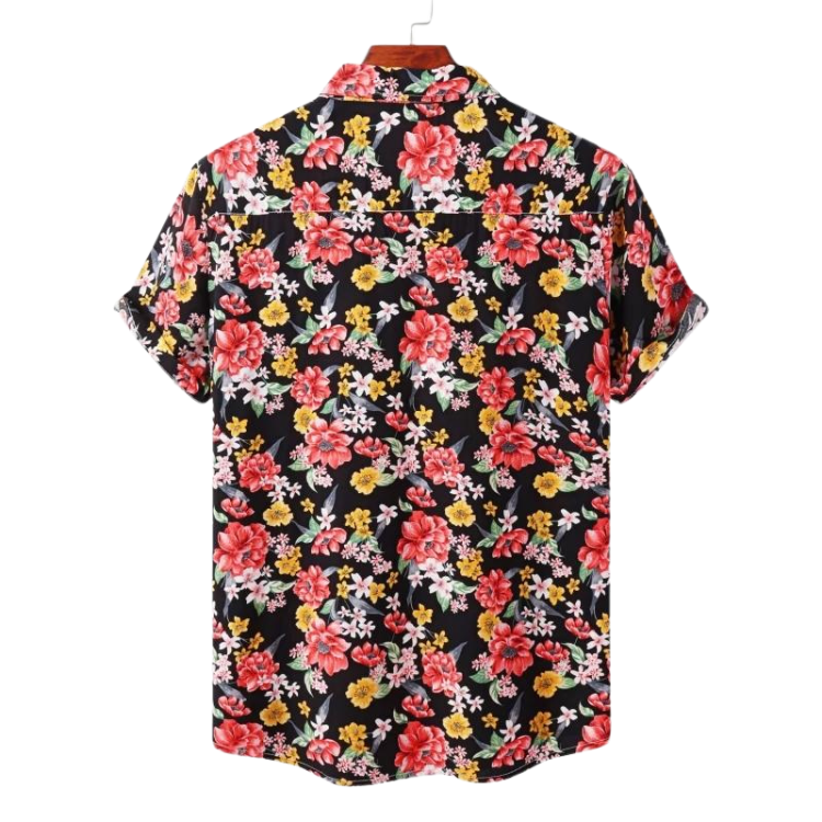 Tropical Vibes Short Sleeve Shirts