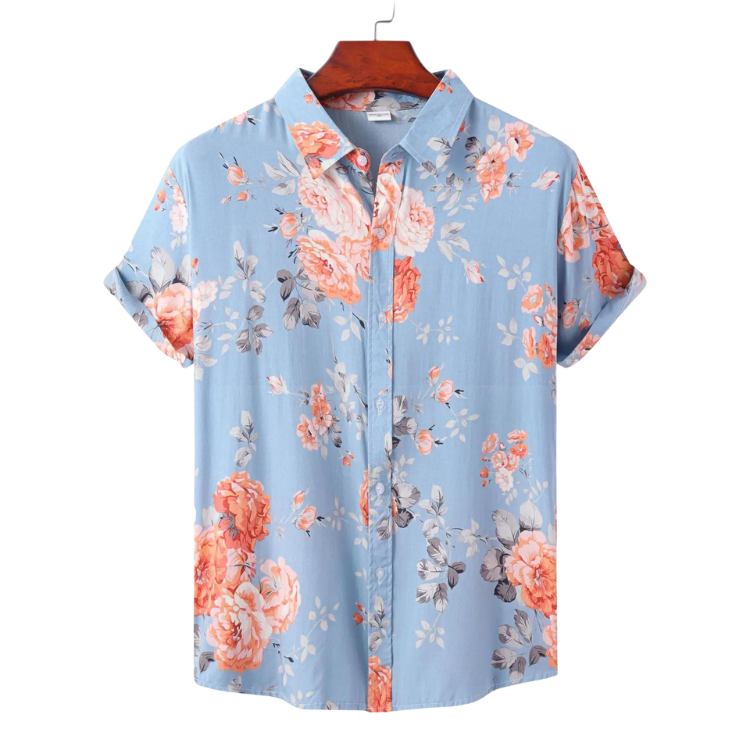 Tropical Vibes Short Sleeve Shirts