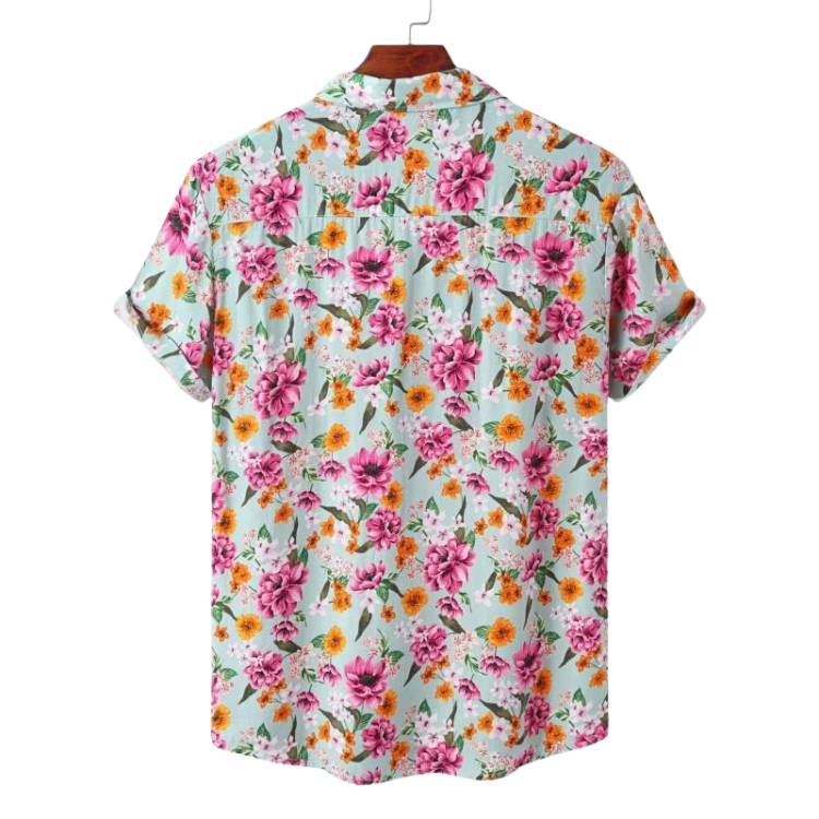 Tropical Vibes Short Sleeve Shirts