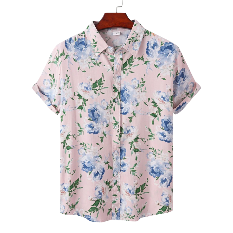 Tropical Vibes Short Sleeve Shirts