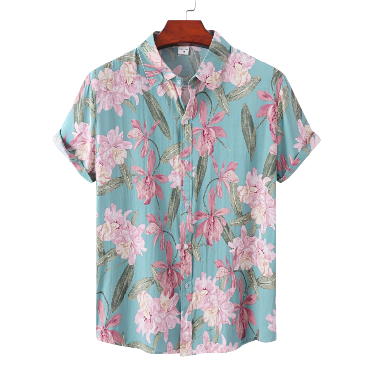 Tropical Vibes Short Sleeve Shirts