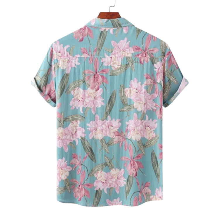 Tropical Vibes Short Sleeve Shirts