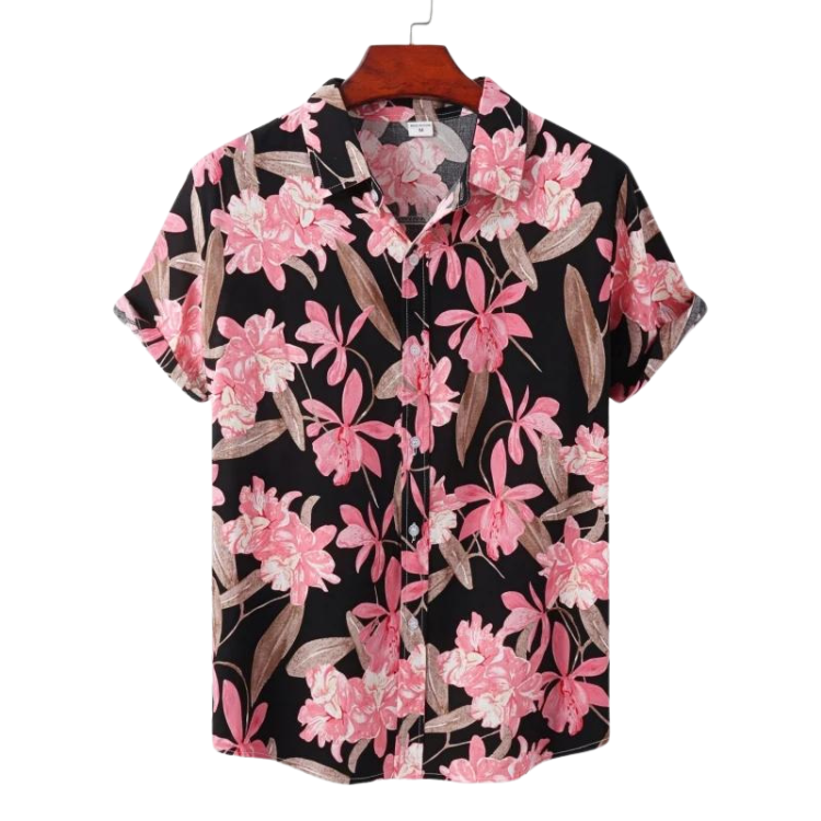 Tropical Vibes Short Sleeve Shirts