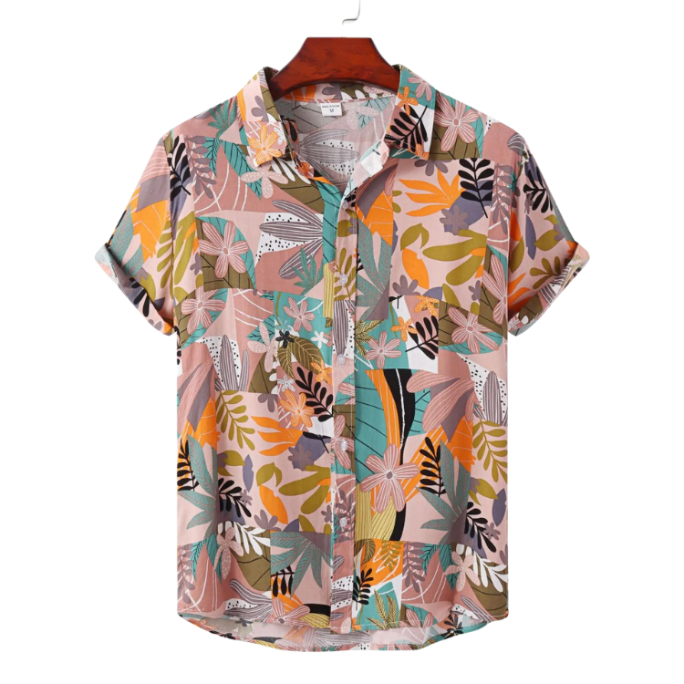 Tropical Vibes Short Sleeve Shirts