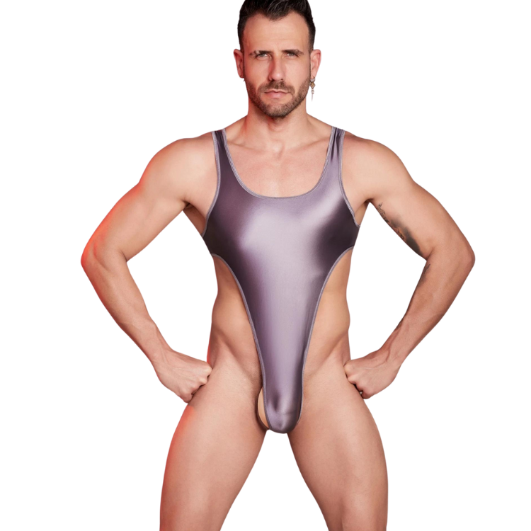 Ultra-Sexy High Cut Backless Bodysuit