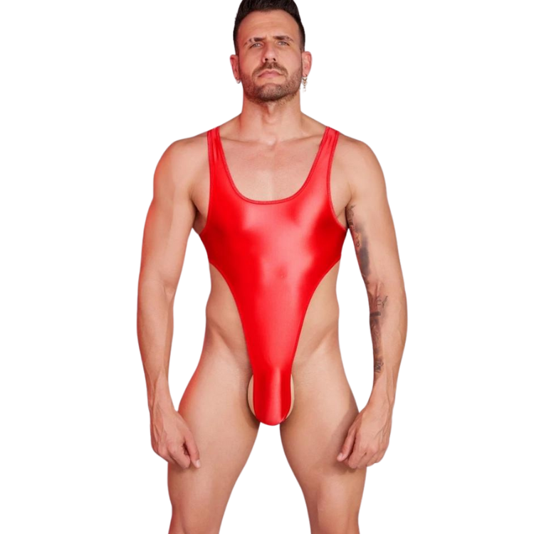 Ultra-Sexy High Cut Backless Bodysuit