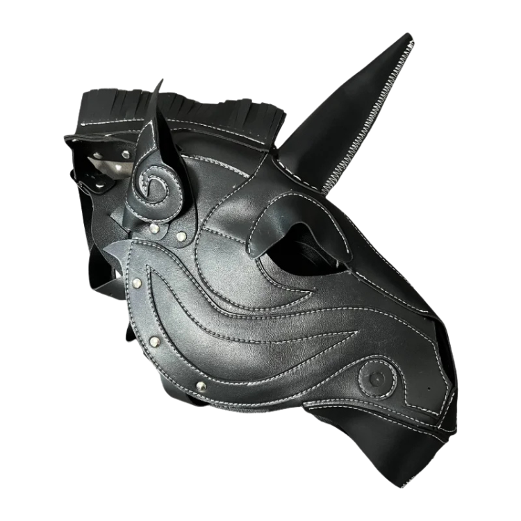 Unicorn Steam-Queen Equine Mask