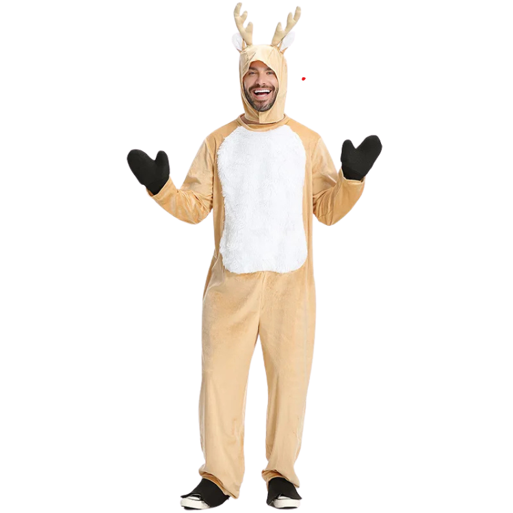 Unisex Holiday Cheer Reindeer Costume