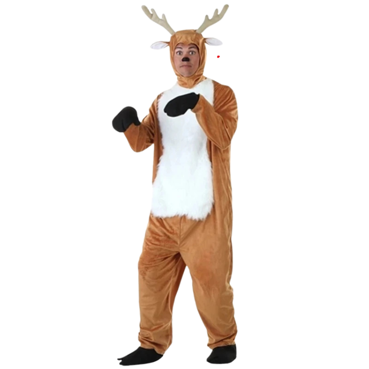 Unisex Holiday Cheer Reindeer Costume
