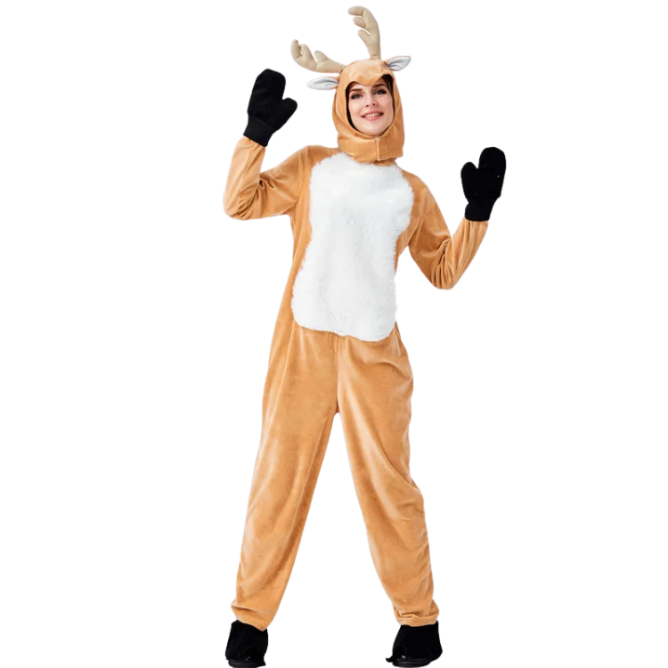 Unisex Holiday Cheer Reindeer Costume