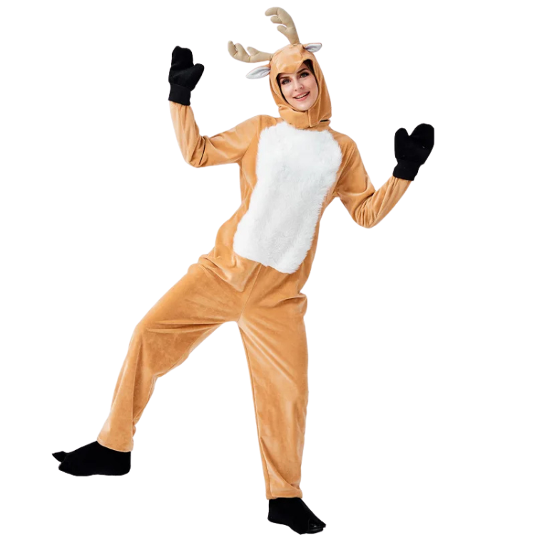 Unisex Holiday Cheer Reindeer Costume