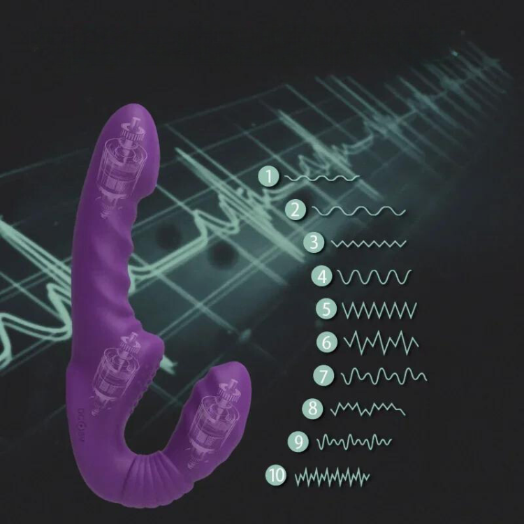 UnityVibe Remote Strapless Dildo
