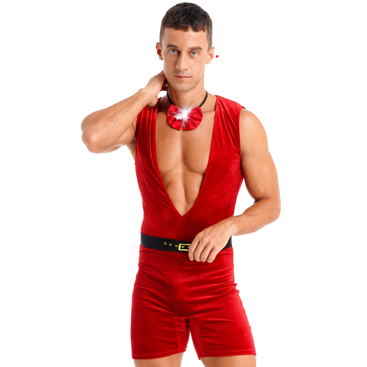 Velvet Santa Costume