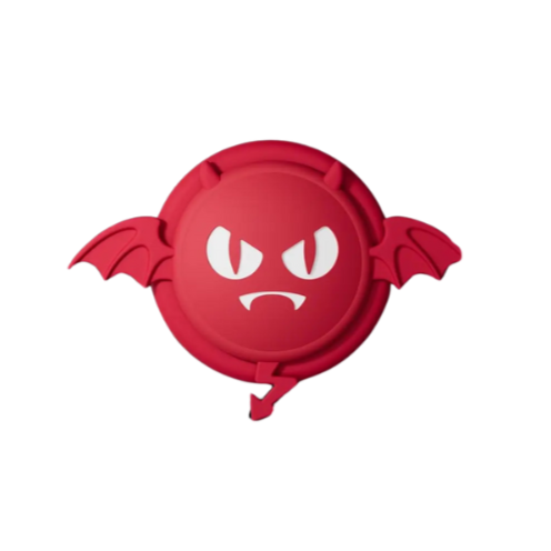 Vibrating Demon Butt Plug