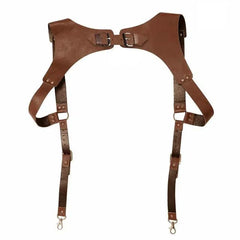 Vintage Punk Adjustable Clip-On Shoulder Suspenders