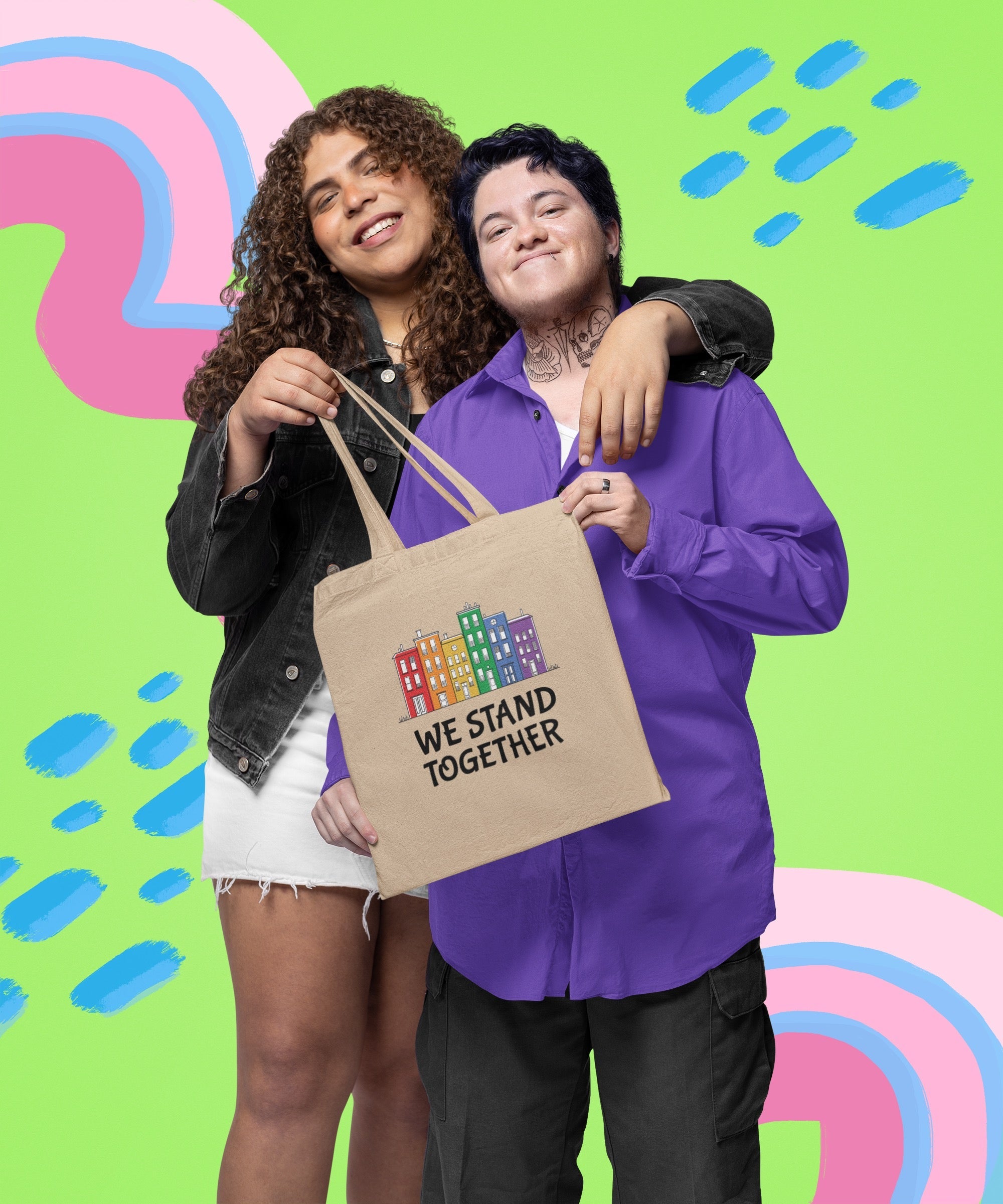 We Stand Together Eco Tote Bag