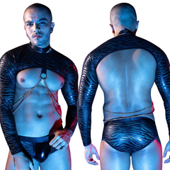 Wild Obsession Zebra Chain Costume