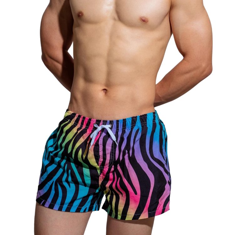 WildPrint Acid Leopard Lounge Shorts