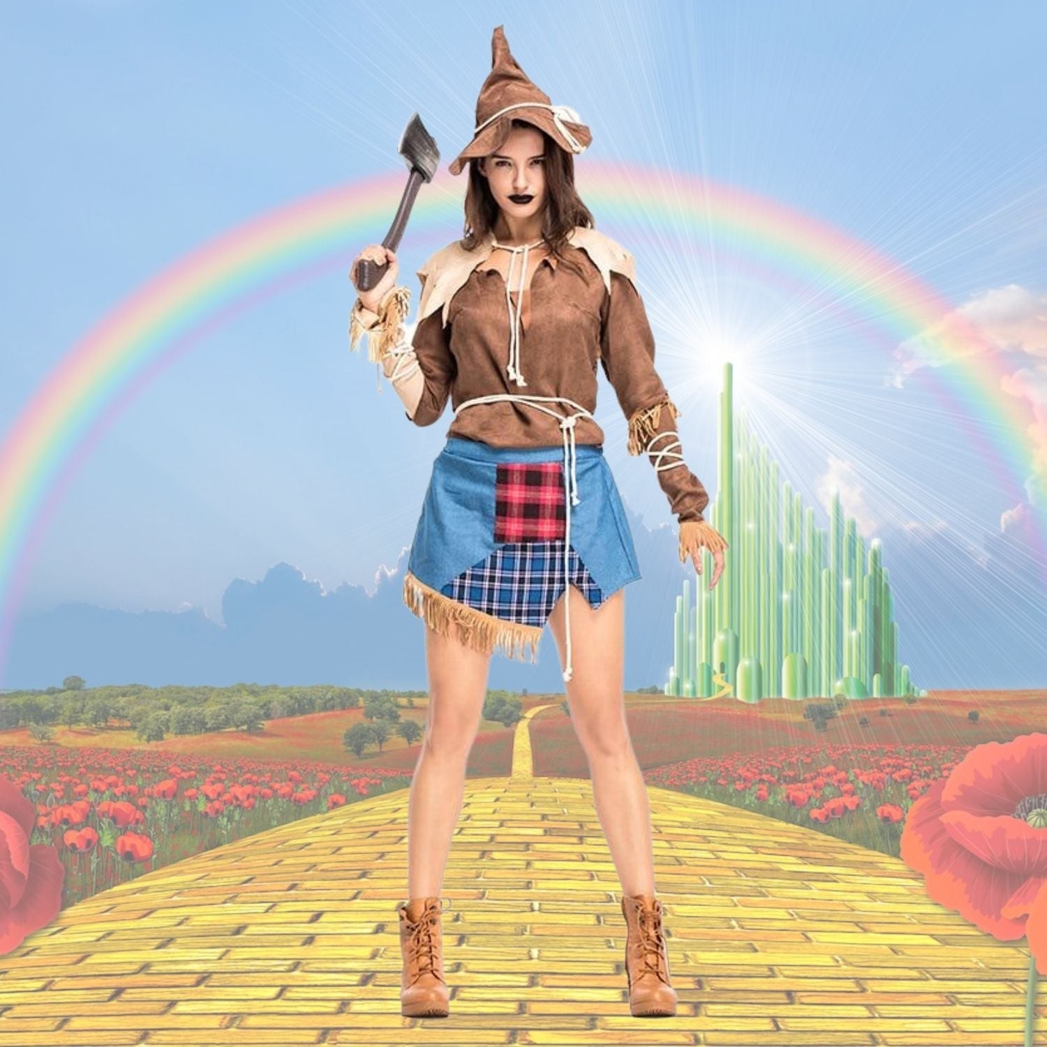 Wizard Of Oz Sexy Scarecrow Costume