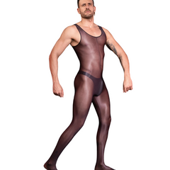 X-Ray Vision Mesh Fantasy Jumpsuit