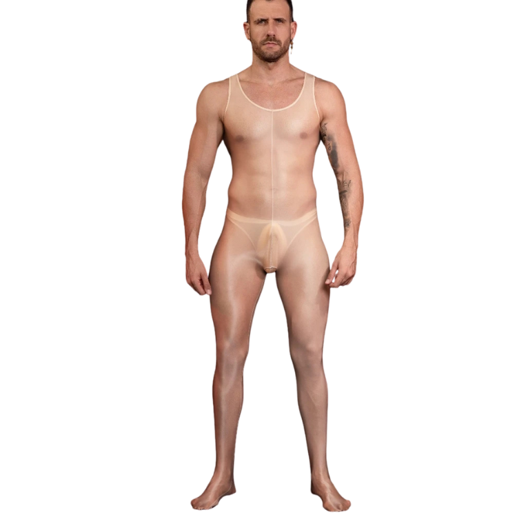 X-Ray Vision Mesh Fantasy Jumpsuit