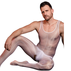 X-Ray Vision Mesh Fantasy Jumpsuit