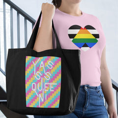 Yasss Queen Large Organic Tote Bag