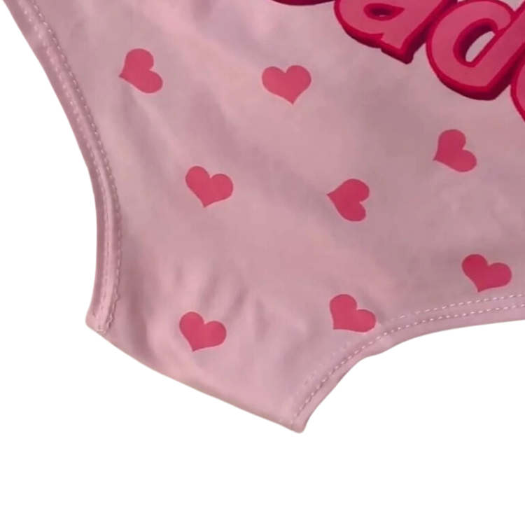 Yes, Daddy? Flirty Pink Love Briefs