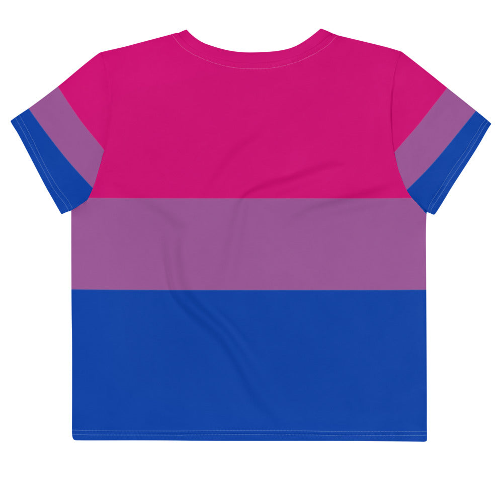 Bisexual All-Over Crop T-Shirt