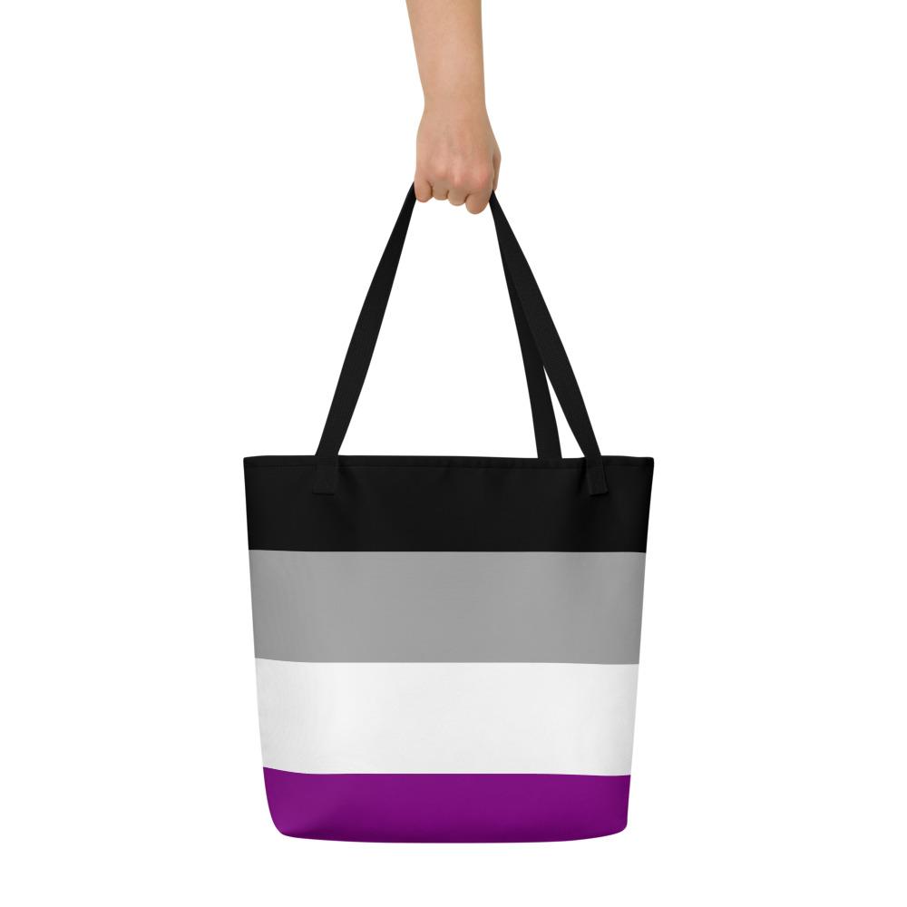 Asexual Pride Extra Large Tote Bag