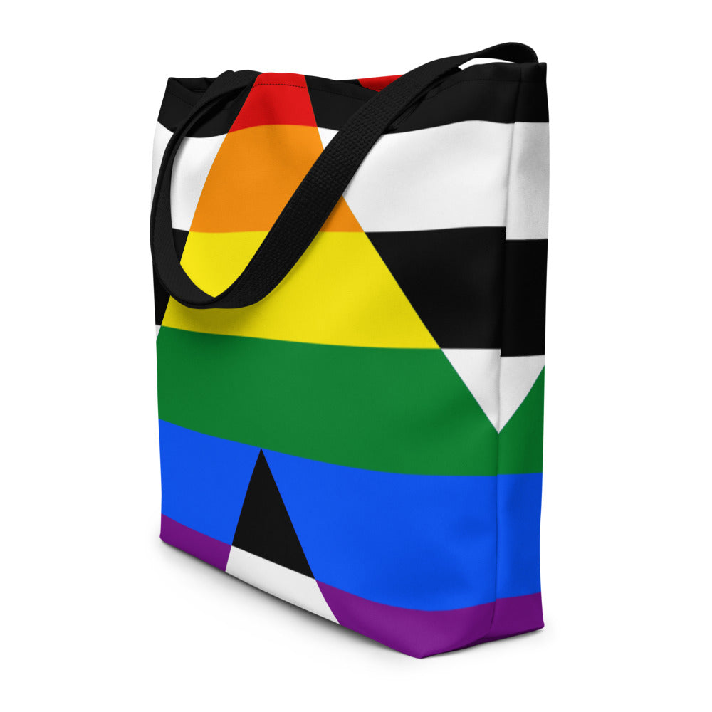 Straight Ally Extra Large Tote Bag