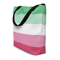 Abrosexual Pride Extra Large Tote Bag