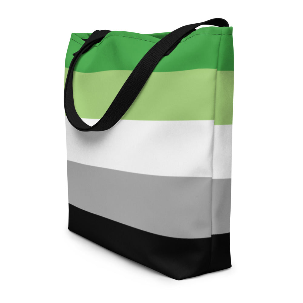 Aromantic Pride Extra Large Tote Bag