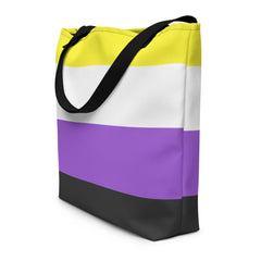 Non-Binary Extra Large Tote Bag