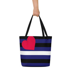 Leather Pride Extra Large Tote Bag