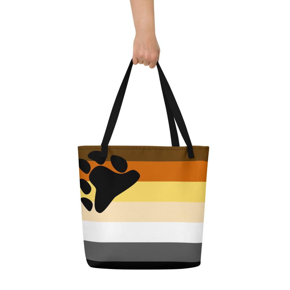 Gay Bear Pride Extra Large Tote Bag