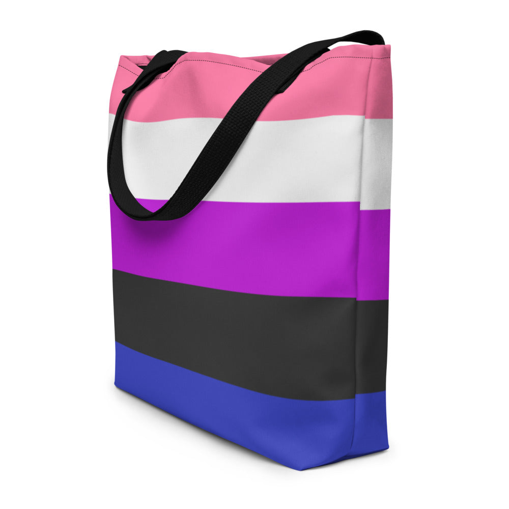 Genderfluid Extra Large Tote Bag