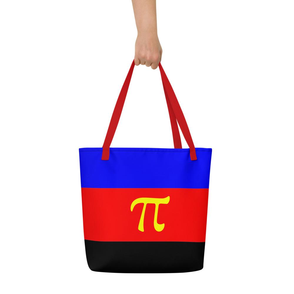 Polyamory Pride Extra Large Tote Bag