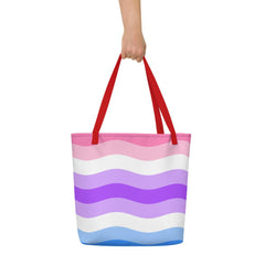 Alternative Genderfluid Extra Large Tote Bag