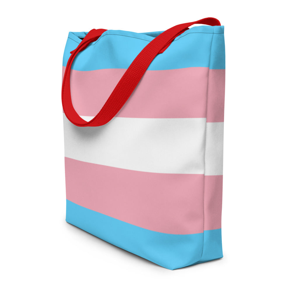 Transgender Pride Extra Large Tote Bag