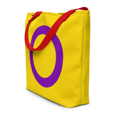 Intersex Pride Extra Large Tote Bag