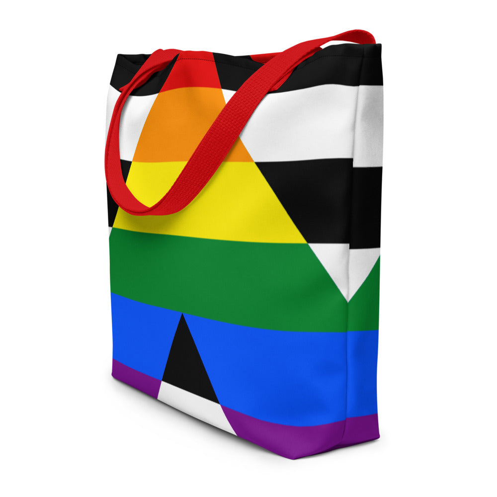 Straight Ally Extra Large Tote Bag