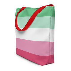 Abrosexual Pride Extra Large Tote Bag