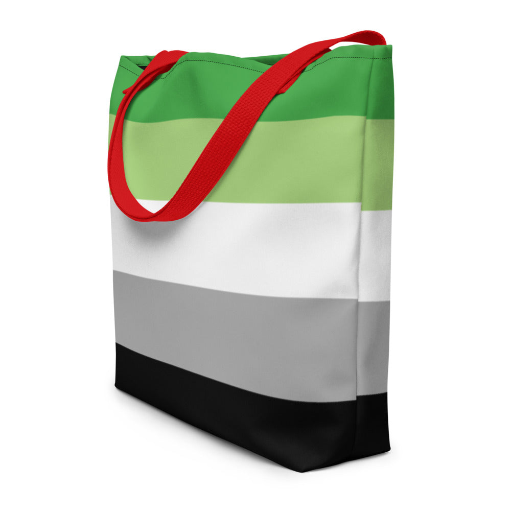 Aromantic Pride Extra Large Tote Bag