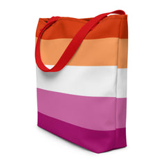 Lesbian Pride Extra Large Tote Bag