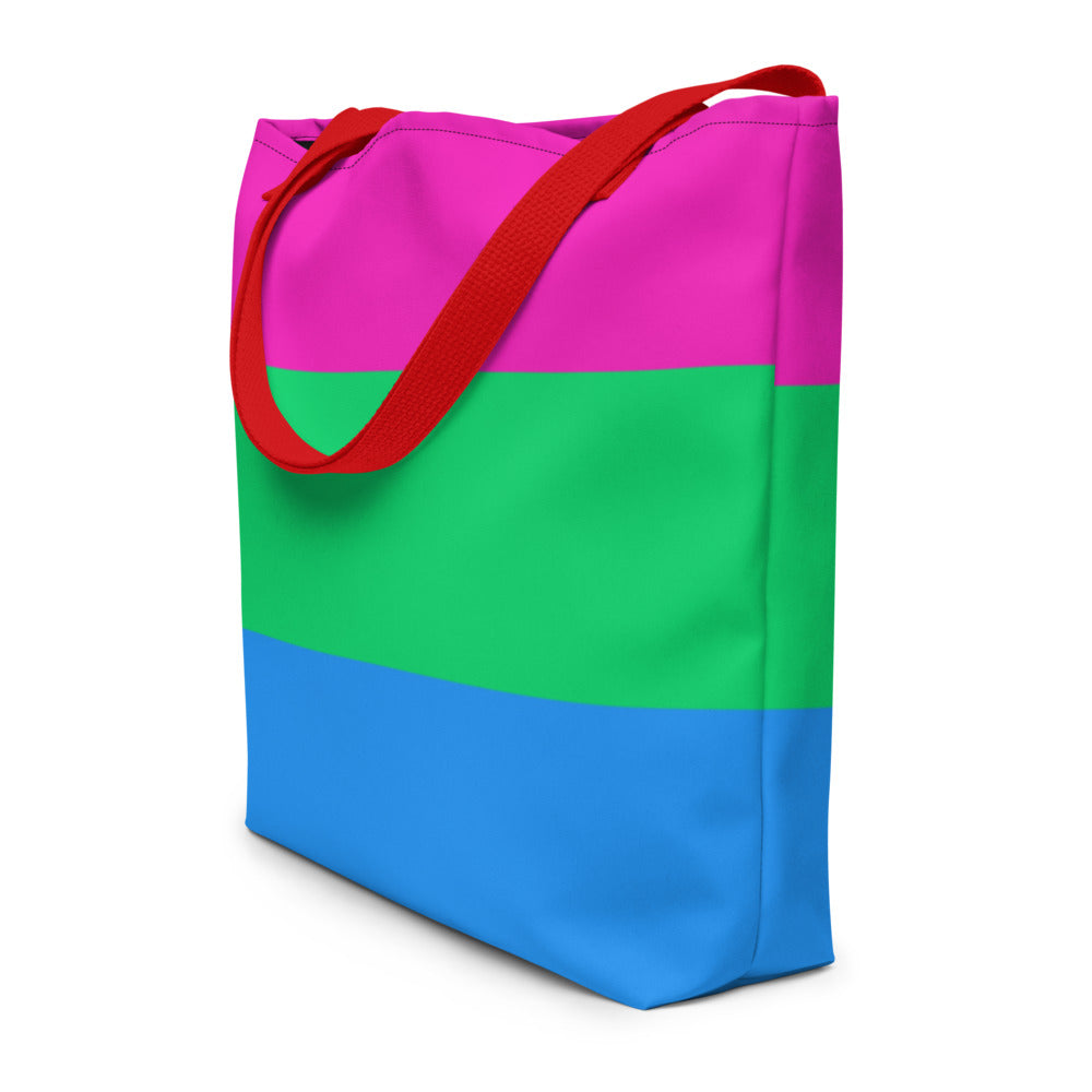 Polysexual Pride Extra Large Tote Bag