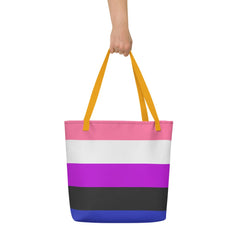 Genderfluid Extra Large Tote Bag